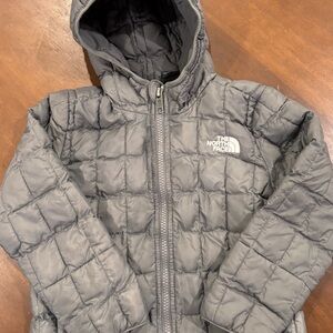 The North face hooded jacket